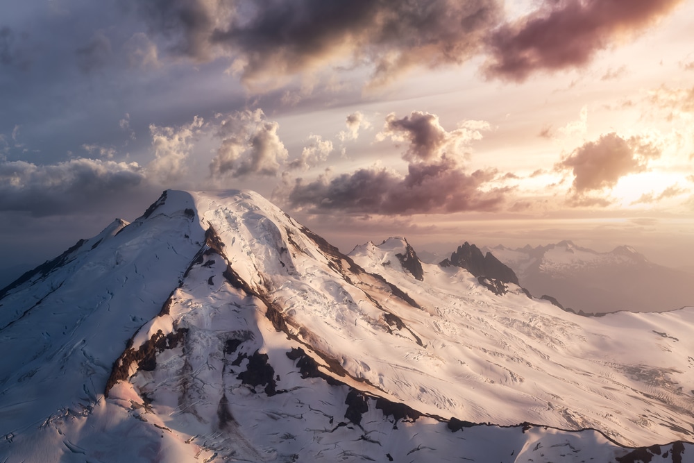 Heather Meadows at the stunning Mount Baker ski area 